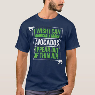 Avocado Guacamole CostumeMagic Avocado Älskare T Shirt