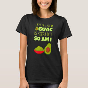 Avocado Guacamole Mexican Extra Guac Food Cinco De T Shirt