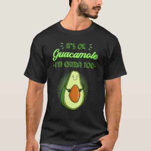 Avocado Guacamole Mexican Vegan Guac Food Cinco De T Shirt