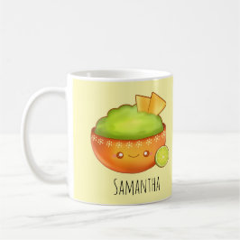 Avocado Guacamole och Tortilla Chip Kaffemugg