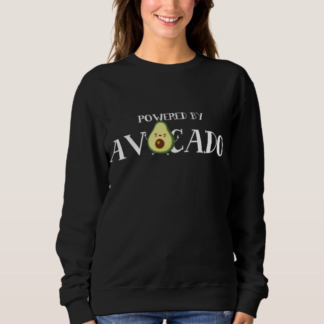 Avocado Guacamole Toast Superfood Vegetari T Shirt (Framsida)