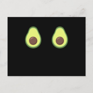 Avocado Halloween Costume Funny Avocados Vykort