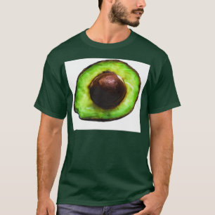 Avocado halv oljemålning 1 t shirt