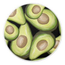 Avocado Halves Ceramic Drag