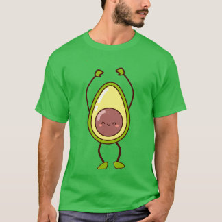 Avocado händer uppåt party t shirt