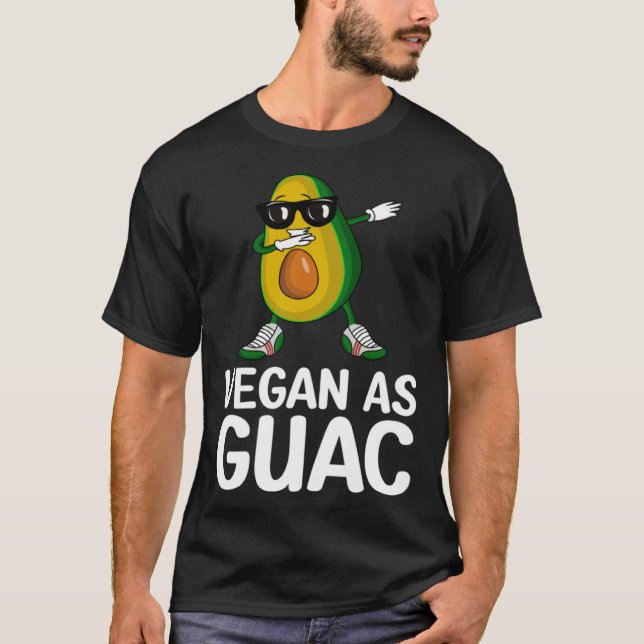 Avocado  Healthy Fruit Guacamole Vegetarian Vegan  T Shirt (Framsida)