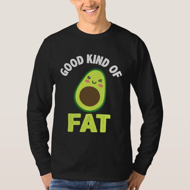 Avocado  Healthy Fruit Guacamole Vegetarian Vegan  T Shirt (Framsida)