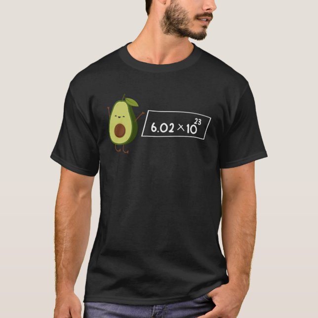 Avocado  Healthy Fruit Guacamole Vegetarian Vegan  T Shirt (Framsida)