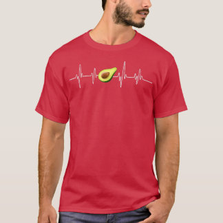 Avocado Heartslag, avocado shirt för barn, avocado T