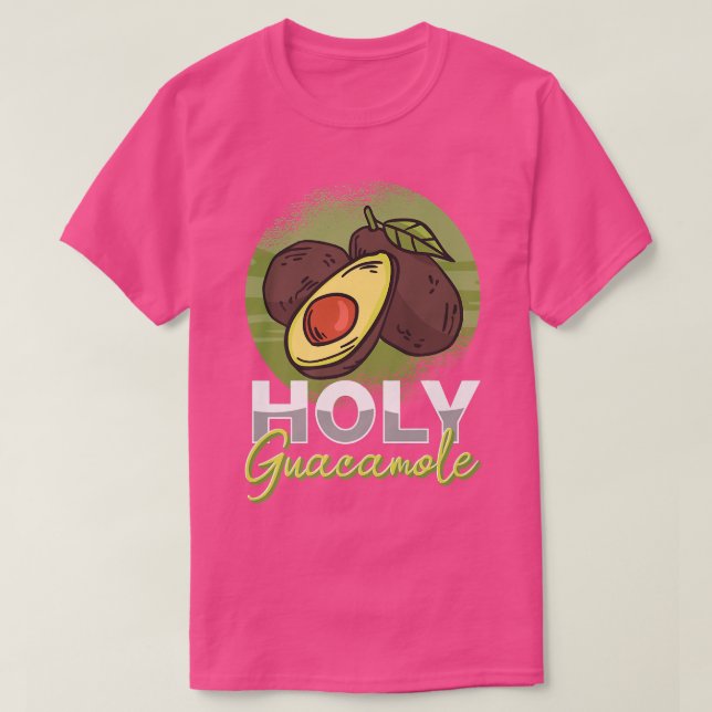 Avocado Heliga Guacamole Cinco De Mayo Vegan Diet  T Shirt (Design framsida)