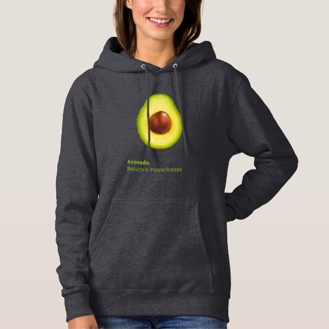 Avocado hoodie för kvinna t shirt (Framsida)