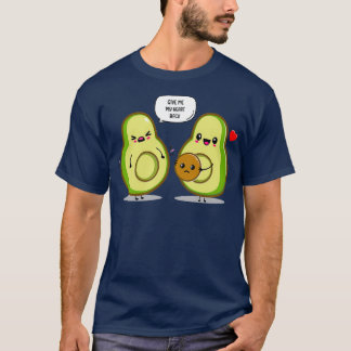 Avocado i kärlek t shirt