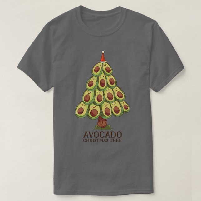 Avocado Julgran 3 T Shirt (Design framsida)