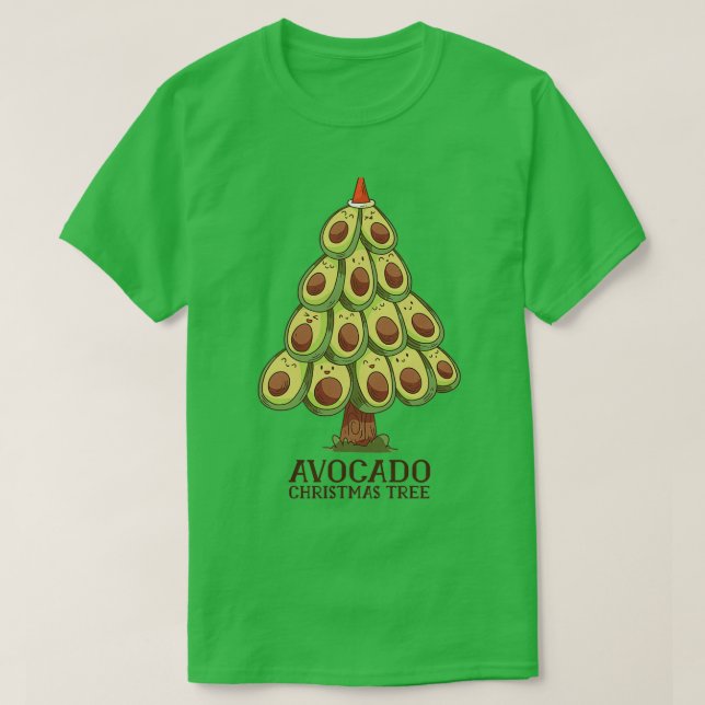 AVOCADO JULGRAN Classic TShirt T Shirt (Design framsida)