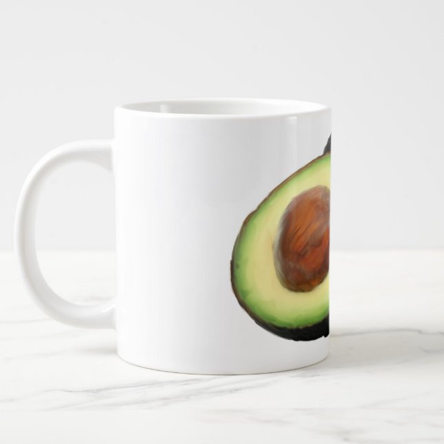 Avocado Jumbo Mugg (Vänster)