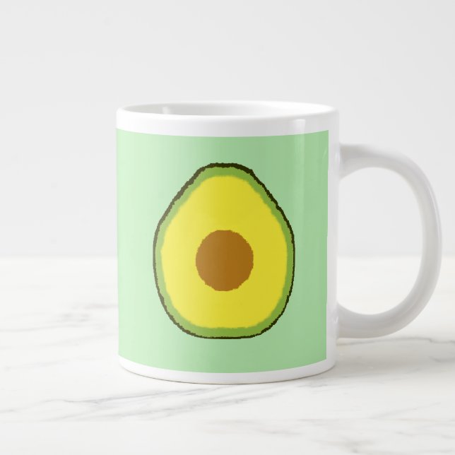 Avocado Jumbo Mugg (Höger)