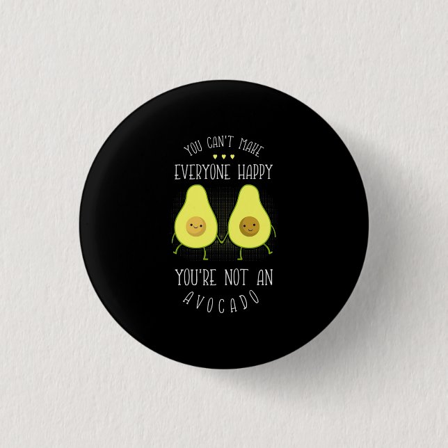 Avocado kan göra alla Lycklig Knapp (Framsida)