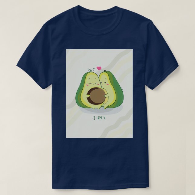 Avocado kärlek 21 t shirt (Design framsida)