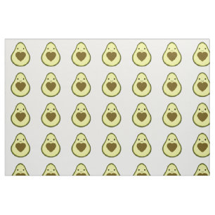 Avocado Kärlek Cute Avocado med hjärtsten Tyg