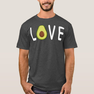 Avocado Kärlek Heliga Guacamole Älskare World Vega T Shirt