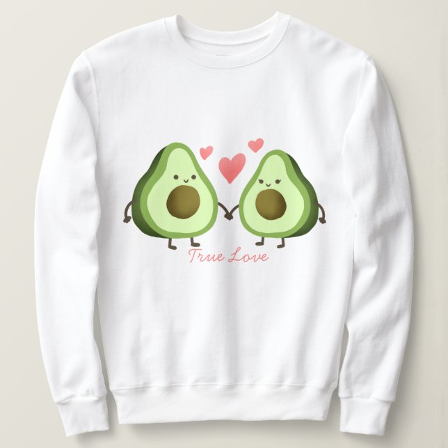 Avocado Kärlek T Shirt (Design framsida)