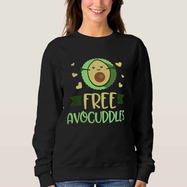 Avocado Keto  For Mom Teen Girls  Free Avocuddles T Shirt (Framsida)