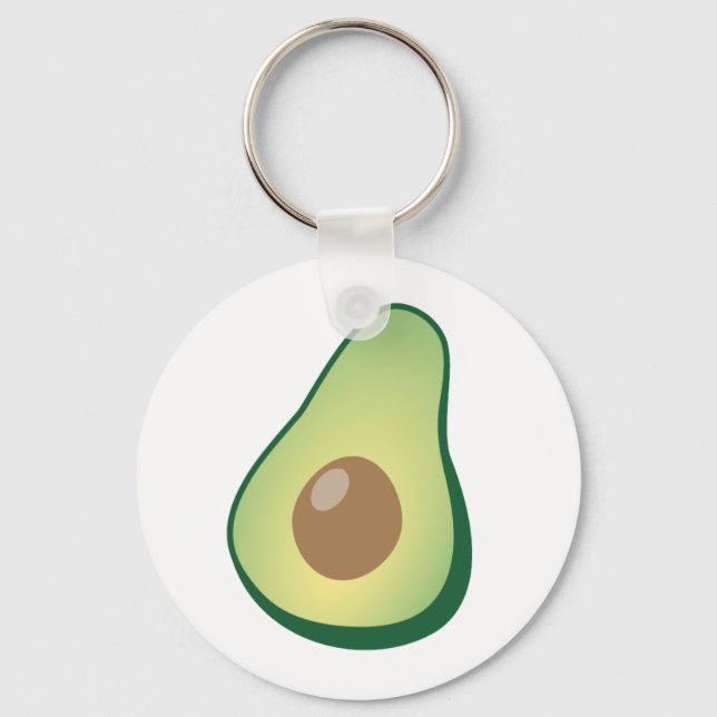 Avocado Keychain Nyckelring (Framsida)