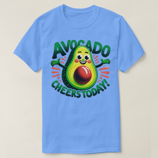 Avocado Kids Småbarn Boys Cute Avo Bra Day Funny T Shirt (Design framsida)