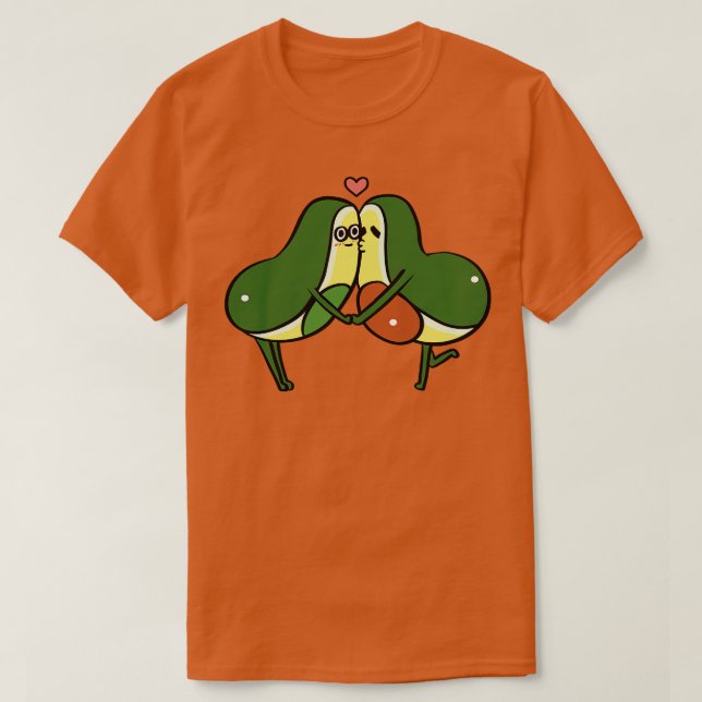 Avocado Kisses T Shirt (Design framsida)