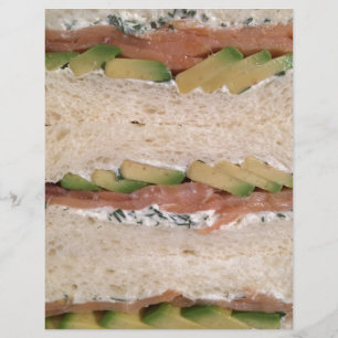 Avocado & Lox-smörgås