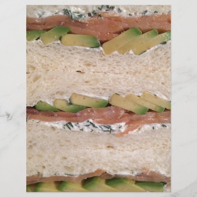 Avocado & Lox-smörgås (Framsida)