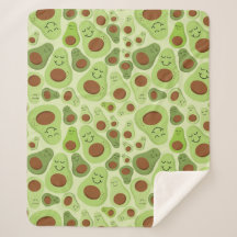 Avocado Lycklig Little Avos Hass Avocados Mönster