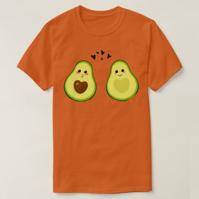 avocado Lycklig Valentinex27s dag 3 T Shirt (Design framsida)
