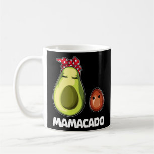 Avocado Mamacado Women Mamma Gravid Announcement Kaffemugg