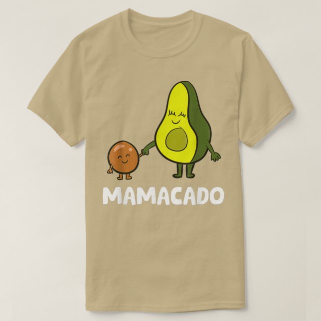 Avocado Mamma Avocado Mamma Funny Avocado Mamacado T Shirt (Design framsida)