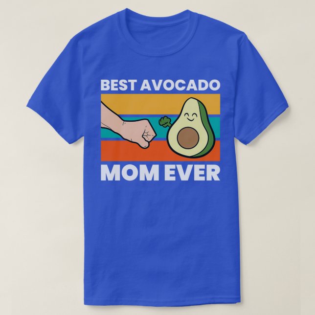 Avocado Mamma Best Avocado Mamma någonsin Cute Avo T Shirt (Design framsida)