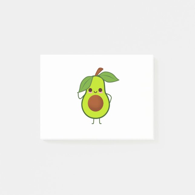 Avocado Man Post-it Block (Framsida)
