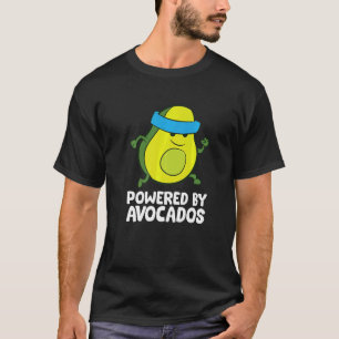 Avocado Marathon kör Avocado med Avocad-teknik T Shirt