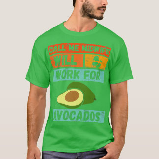 Avocado midfru designen avocado älskare. t shirt