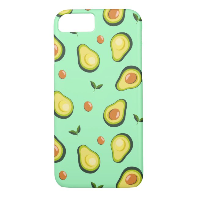 Avocado Mönster Case-Mate iPhone Skal (Baksida)