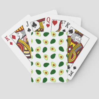 Avocado Mönster skriver ut uppspelningskort Casinokort