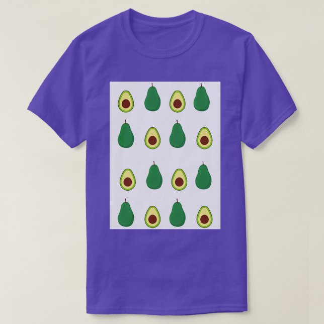 Avocado mönster White 2 T Shirt (Design framsida)