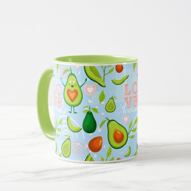 Avocado Mug Mugg (Framsida vänster)