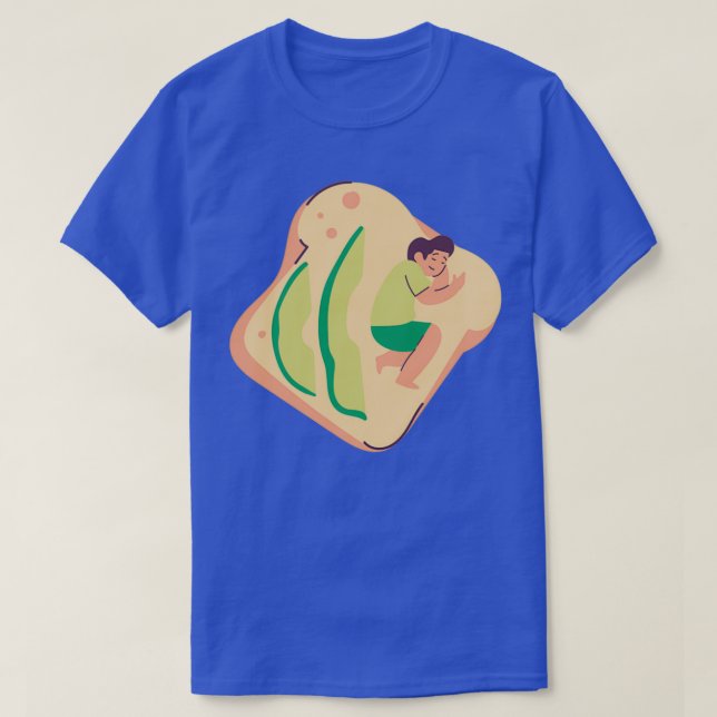 Avocado Nap T Shirt (Design framsida)