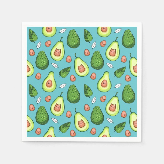 Avocado Napkins Pappersservett (Framsidan)