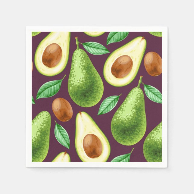 Avocado Napkins Pappersservett (Framsidan)