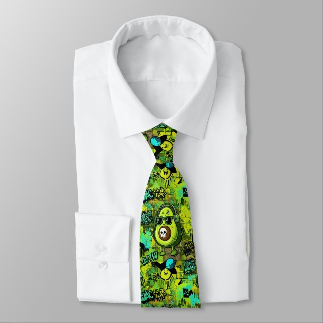 Avocado Neck Tie Slips (Bunden)