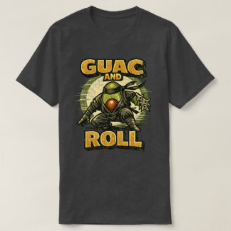 Avocado Ninja – GUAC OCH RULLA Hjälte T Shirt