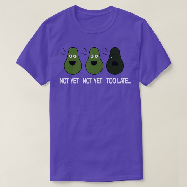 Avocado Novelty till Avocado älskare lustig gåva T Shirt (Design framsida)