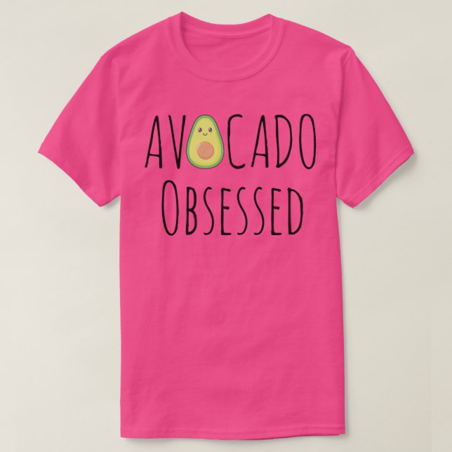 Avocado Obssed Foodie T Shirt (Design framsida)